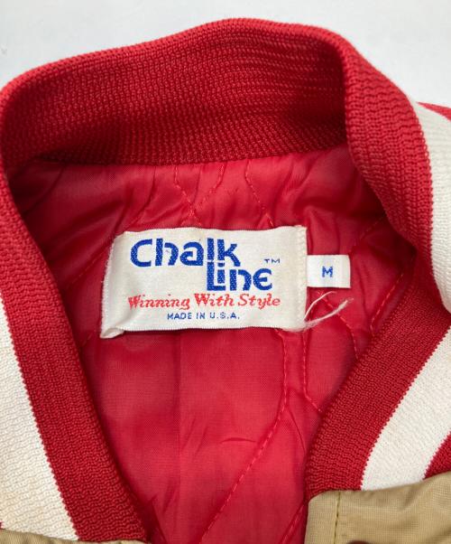 Chalk Line（チョークライン）Chalk Line (チョークライン) スタジャン ゴールド サイズ:Mの古着・服飾アイテム