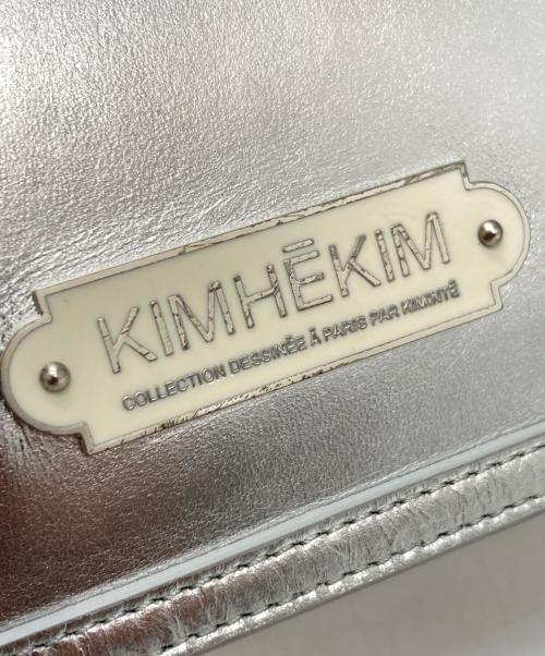 Kimhekim（キムヘキム）Kimhekim (キムヘキム) Tableau Leather Bag シルバーの古着・服飾アイテム