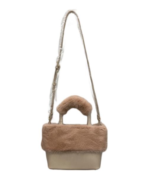 Lily Brown（リリーブラウン）Lily Brown (リリーブラウン) ファーコンビ２WAYトート ピンク 未使用品の古着・服飾アイテム