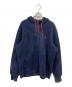 POLO RALPH LAUREN（ポロ・ラルフローレン）の古着「ボアジップフーディ―」｜ネイビー