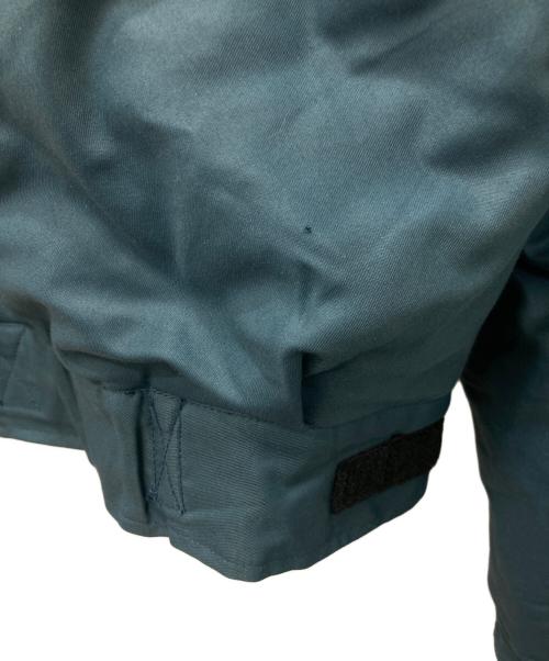 カナダ軍（カナダグン）カナダ軍 (カナダグン) TYPE-IVムートンフライトジャケット ブルー サイズ:不明（実寸参照）の古着・服飾アイテム