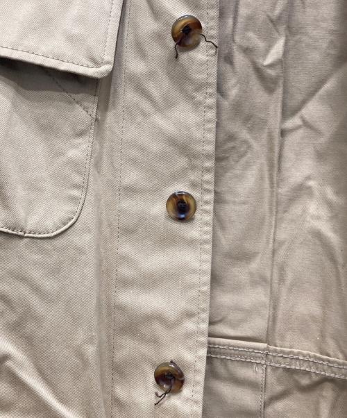 SOUND MAN（サウンドマン）SOUND MAN (サウンドマン) サファリジャケット ベージュ サイズ:36の古着・服飾アイテム