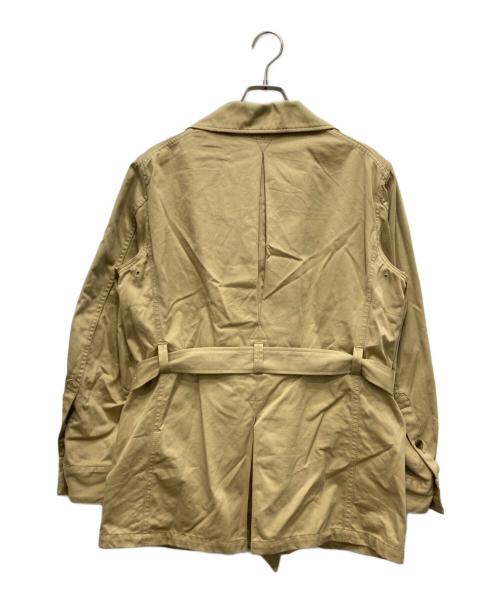 SOUND MAN（サウンドマン）SOUND MAN (サウンドマン) サファリジャケット ベージュ サイズ:36の古着・服飾アイテム