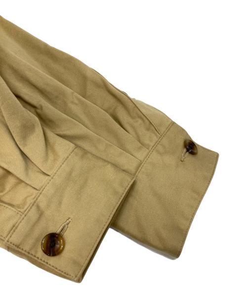 SOUND MAN（サウンドマン）SOUND MAN (サウンドマン) サファリジャケット ベージュ サイズ:36の古着・服飾アイテム