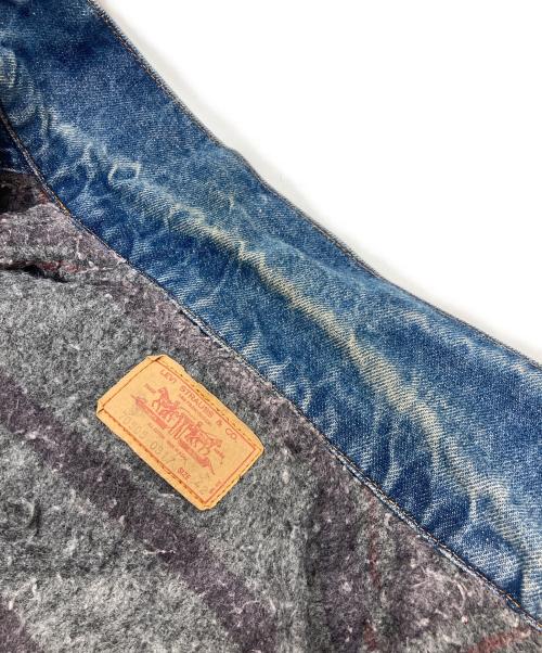LEVI'S（リーバイス）LEVI'S (リーバイス) ブランケットデニムジャケット インディゴ サイズ:42の古着・服飾アイテム