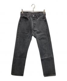 LEVI'S（リーバイス）の古着「後染めデニムパンツ」｜ブラック