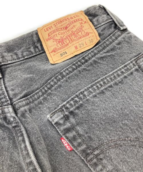 LEVI'S（リーバイス）LEVI'S (リーバイス) 後染めデニムパンツ ブラック サイズ:W29の古着・服飾アイテム