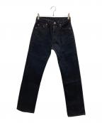 LEVI'Sリーバイス）の古着「後染めデニムパンツ」｜ブラック