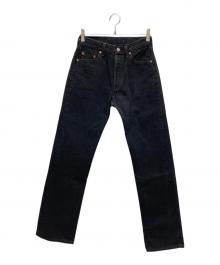 LEVI'S（リーバイス）の古着「後染めデニムパンツ」｜ブラック