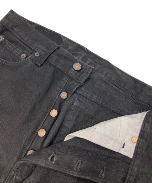 LEVI'S（リーバイス）LEVI'S (リーバイス) 後染めデニムパンツ ブラック サイズ:W30の古着・服飾アイテム