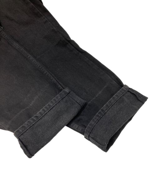 LEVI'S（リーバイス）LEVI'S (リーバイス) 後染めデニムパンツ ブラック サイズ:W30の古着・服飾アイテム