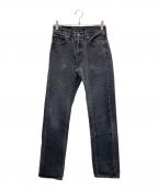 LEVI'Sリーバイス）の古着「後染めデニムパンツ」｜ブラック