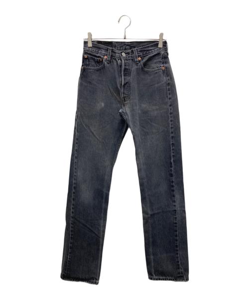 LEVI'S（リーバイス）LEVI'S (リーバイス) 後染めデニムパンツ ブラック サイズ:W29の古着・服飾アイテム