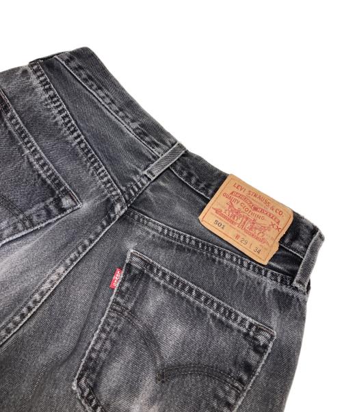 LEVI'S（リーバイス）LEVI'S (リーバイス) 後染めデニムパンツ ブラック サイズ:W29の古着・服飾アイテム