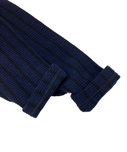 MM6 Maison Margiela（エムエムシックスメゾンマルジェラ）MM6 Maison Margiela (エムエムシックスメゾンマルジェラ) Stripes Wool Long Sleeves Medium Dresses ネイビー サイズ:Mの古着・服飾アイテム