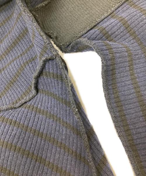 MM6 Maison Margiela（エムエムシックスメゾンマルジェラ）MM6 Maison Margiela (エムエムシックスメゾンマルジェラ) Stripes Wool Long Sleeves Medium Dresses ネイビー サイズ:Mの古着・服飾アイテム