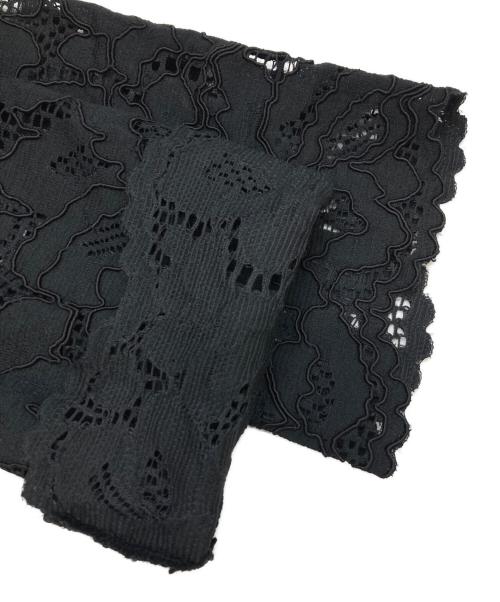 TARA JARMON（タラジャーモン）TARA JARMON (タラジャーモン) カットワークワンピース ブラック サイズ:38の古着・服飾アイテム