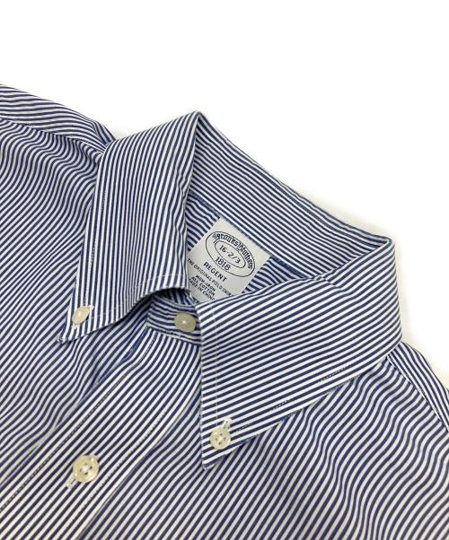 BROOKS BROTHERS（ブルックスブラザーズ）BROOKS BROTHERS (ブルックスブラザーズ) BDストライプシャツ ブルー サイズ:16の古着・服飾アイテム