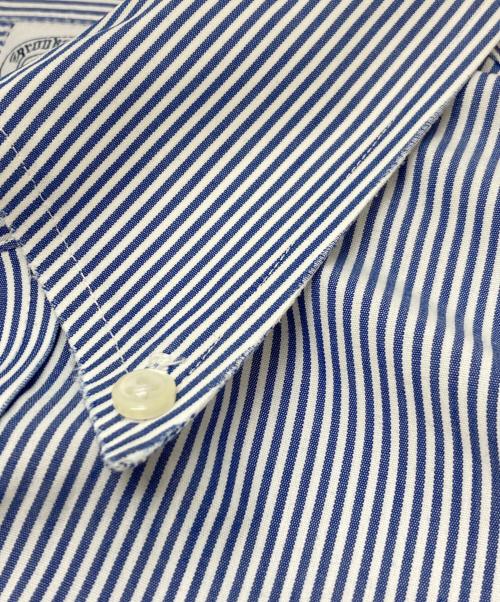 BROOKS BROTHERS（ブルックスブラザーズ）BROOKS BROTHERS (ブルックスブラザーズ) BDストライプシャツ ブルー サイズ:16の古着・服飾アイテム