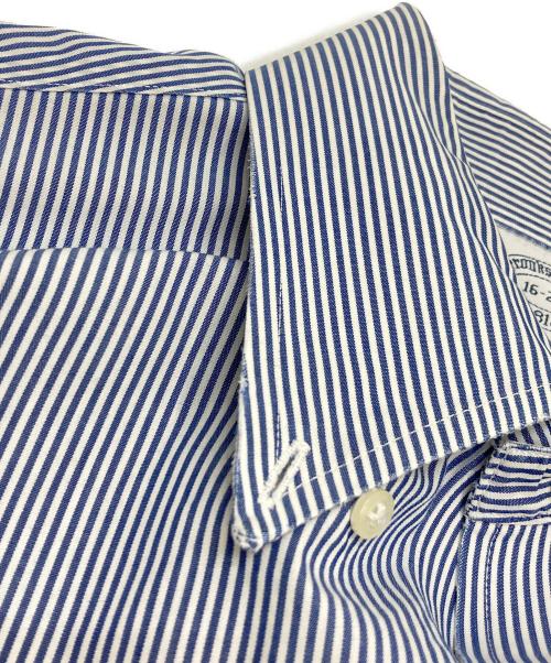 BROOKS BROTHERS（ブルックスブラザーズ）BROOKS BROTHERS (ブルックスブラザーズ) BDストライプシャツ ブルー サイズ:16の古着・服飾アイテム