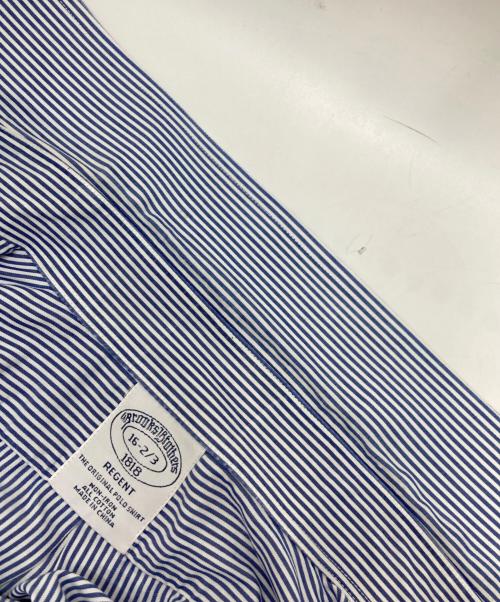 BROOKS BROTHERS（ブルックスブラザーズ）BROOKS BROTHERS (ブルックスブラザーズ) BDストライプシャツ ブルー サイズ:16の古着・服飾アイテム