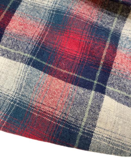 PENDLETON（ペンドルトン）PENDLETON (ペンドルトン) オンブレチェックシャツ レッド×ネイビー サイズ:Mの古着・服飾アイテム