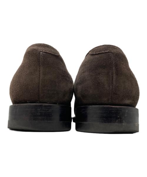 Jalan Sriwijaya（ジャランスリウァヤ）Jalan Sriwijaya (ジャランスリウァヤ) 別注スウェードモンクストラップシューズ ブラウン サイズ:42の古着・服飾アイテム