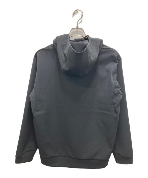 DESCENTE（デサント）DESCENTE (デサント) テックスウェットフルジップフーディジャケット ブラック サイズ:Mの古着・服飾アイテム