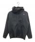 DESCENTE（デサント）の古着「テックスウェットフルジップフーディジャケット」｜ブラック