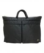 PORTERポーター）の古着「TANKER  SHORT HELMETBAG」｜ブラック