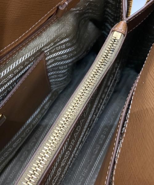 PRADA（プラダ）PRADA (プラダ) ハンドバッグ キャラメルの古着・服飾アイテム