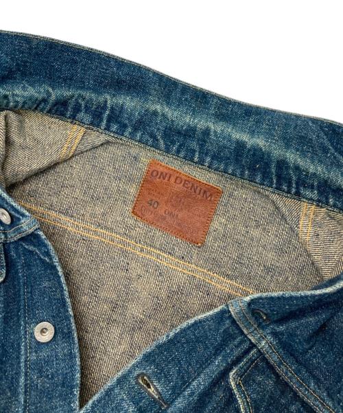 ONI DENIM（オニデニム）ONI DENIM (オニデニム) 20oz シークレットデニム 3rd TYPE JKT インディゴ サイズ:40の古着・服飾アイテム