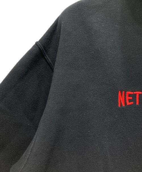 The Ennoy Professional（ザ エンノイ プロフェッショナル）THE ENNOY PROFESSIONAL (ザ エンノイ プロフェッショナル) NETFLIX (ネットフリックス) プルオーバーパーカー ブラック サイズ:Lの古着・服飾アイテム