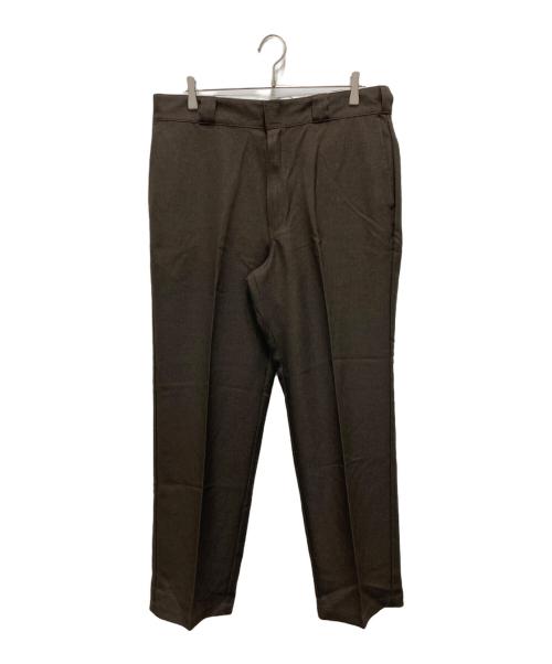 Dickies（ディッキーズ）Dickies (ディッキーズ) JOURNAL STANDARD relume (ジャーナルスタンダード レリューム) 別注 874 ワイドスラックス ブラウン サイズ:XLの古着・服飾アイテム