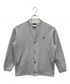 LACOSTEラコステ）の古着「1TONE CARDIGAN」｜グレー