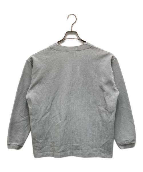 LACOSTE（ラコステ）LACOSTE (ラコステ) 1TONE CARDIGAN グレー サイズ:Mの古着・服飾アイテム