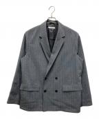 JOURNAL STANDARD relumeジャーナルスタンダード レリューム）の古着「TECHメランジ ウォッシャブル ダブルジャケット」｜グレー