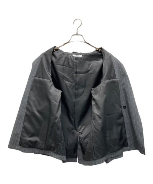 JOURNAL STANDARD relume（ジャーナルスタンダード レリューム）JOURNAL STANDARD relume (ジャーナルスタンダード レリューム) TECHメランジ ウォッシャブル ダブルジャケット グレー サイズ:L 未使用品の古着・服飾アイテム