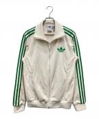 adidasアディダス）の古着「70S モノグラム トラックトップ」｜ベージュ