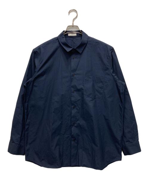 ATON（エイトン）ATON (エイトン) SUVIN BROAD STANDARD SHIRT ネイビー サイズ:06の古着・服飾アイテム