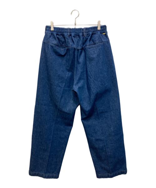 FARAH（ファーラー）FARAH (ファーラー) Easy Wide Tapered Pants ブルー サイズ:Lの古着・服飾アイテム