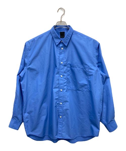 DAIWA PIER39（ダイワ ピア39）DAIWA PIER39 (ダイワ ピア39) TECH REGULAR COLLAR SHIRTS L/S ブルー サイズ:Lの古着・服飾アイテム