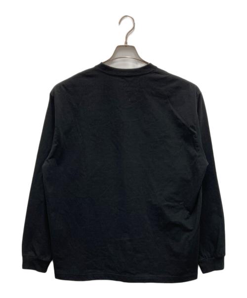 ENNOY（エンノイ）ENNOY (エンノイ) 21SS エレクトリックロゴ ロングスリーブTシャツ ブラック サイズ:XLの古着・服飾アイテム