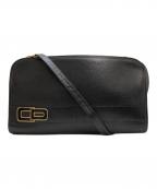 Christian Diorクリスチャン ディオール）の古着「OLD DIORショルダーバッグ」｜ブラック