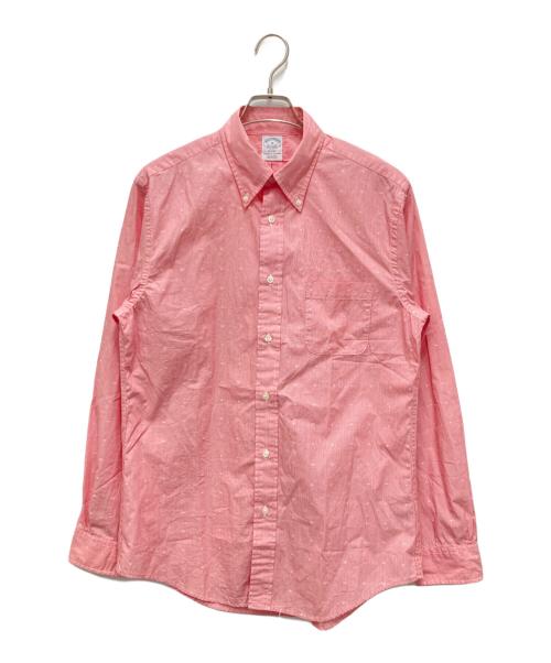 BROOKS BROTHERS（ブルックスブラザーズ）BROOKS BROTHERS (ブルックスブラザーズ) ボタンダウンシャツ ピンク サイズ:Mの古着・服飾アイテム