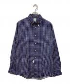 BROOKS BROTHERSブルックスブラザーズ）の古着「ボタンダウンシャツ」｜ネイビー