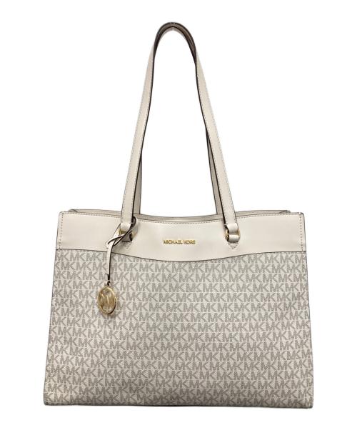 MICHAEL KORS（マイケル・コース）MICHAEL KORS (マイケル・コース) ハンドバッグ ベージュの古着・服飾アイテム