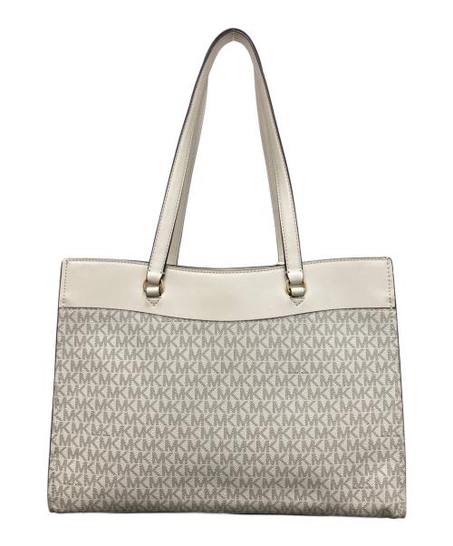 MICHAEL KORS（マイケル・コース）MICHAEL KORS (マイケル・コース) ハンドバッグ ベージュの古着・服飾アイテム