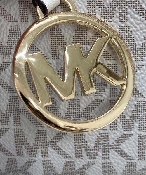 MICHAEL KORS（マイケル・コース）MICHAEL KORS (マイケル・コース) ハンドバッグ ベージュの古着・服飾アイテム