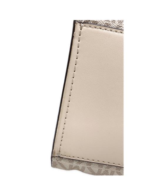 MICHAEL KORS（マイケル・コース）MICHAEL KORS (マイケル・コース) ハンドバッグ ベージュの古着・服飾アイテム